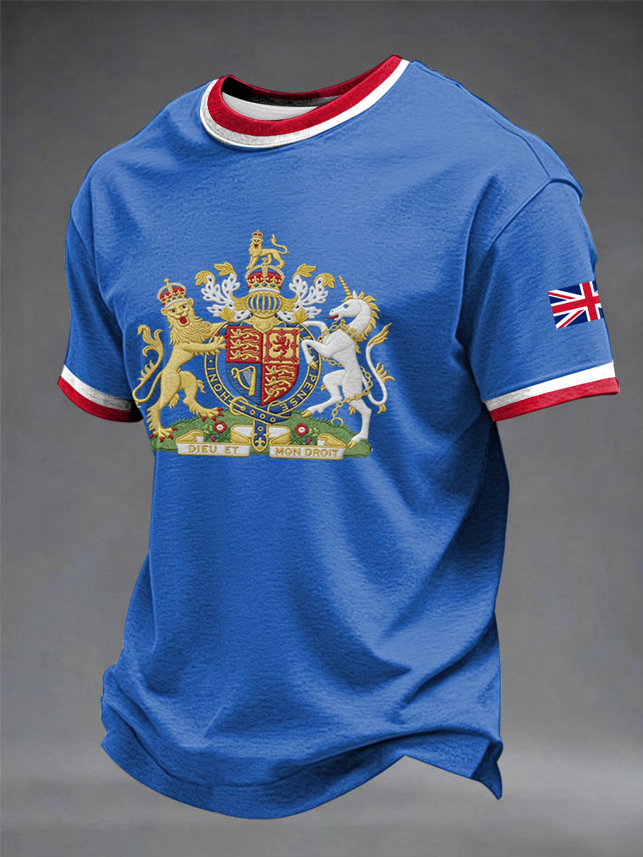 Men's UK Printed short sleeves t-shirt