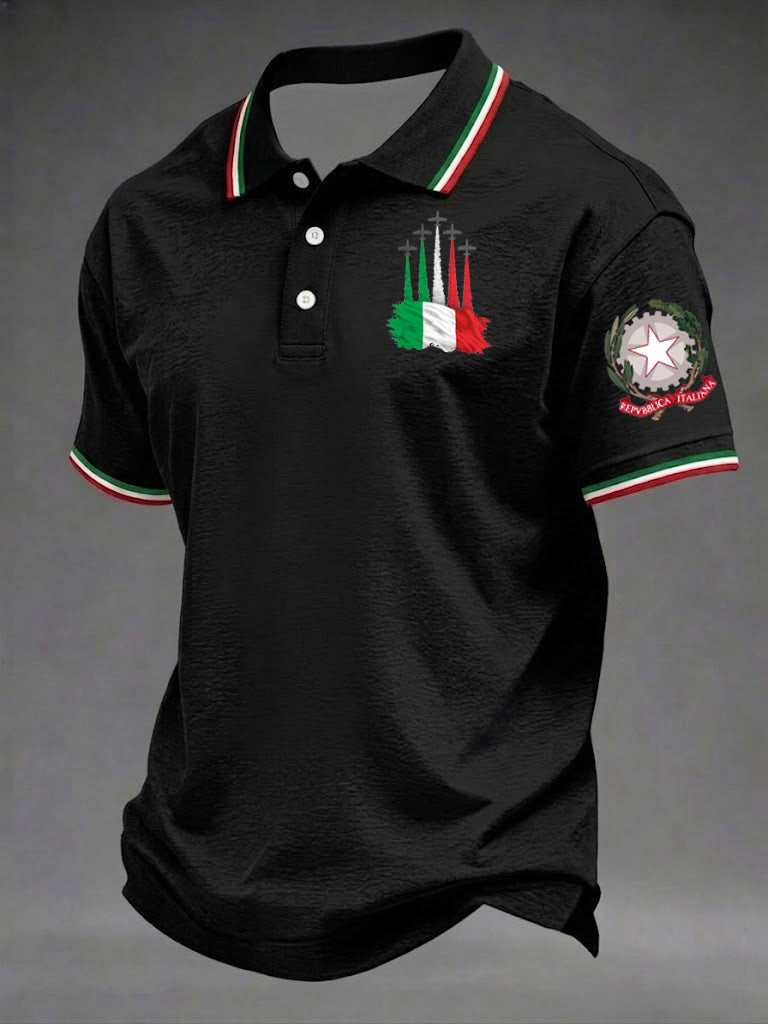 Camicia da uomo con stampa Festa della Repubblica Repubblica Italiana
