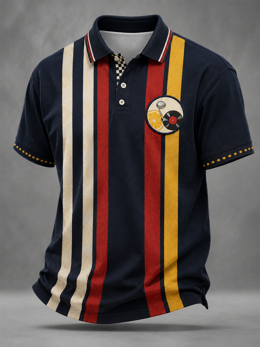 Men's Modern Culture Lover Printed polo shirt