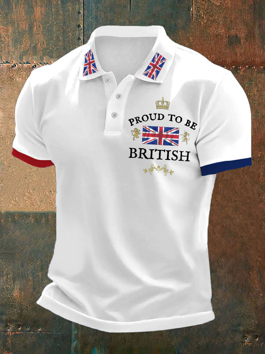 Men's British Proud Polo Shirt
