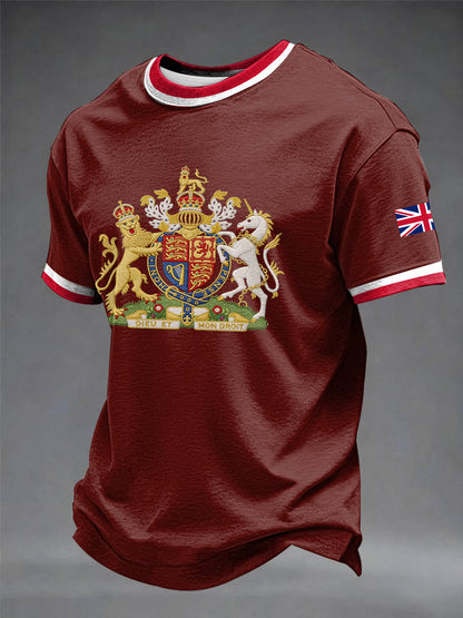 Men's UK Printed short sleeves t-shirt