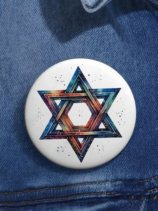 Passover Printed  Pin Buttons