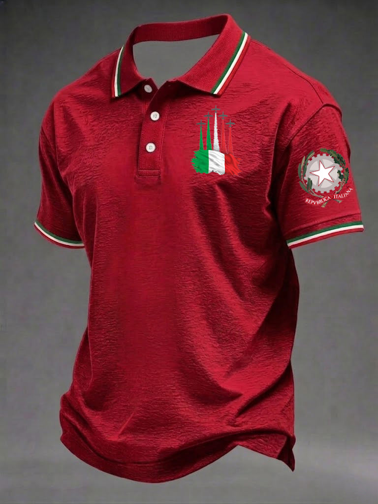 Camicia da uomo con stampa Festa della Repubblica Repubblica Italiana