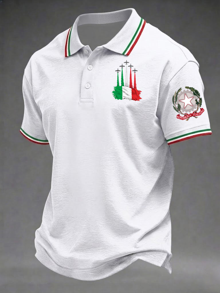 Camicia da uomo con stampa Festa della Repubblica Repubblica Italiana
