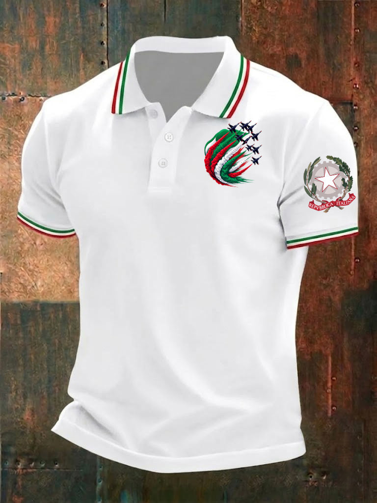 Camicia da uomo con stampa Festa della Repubblica Repubblica Italiana