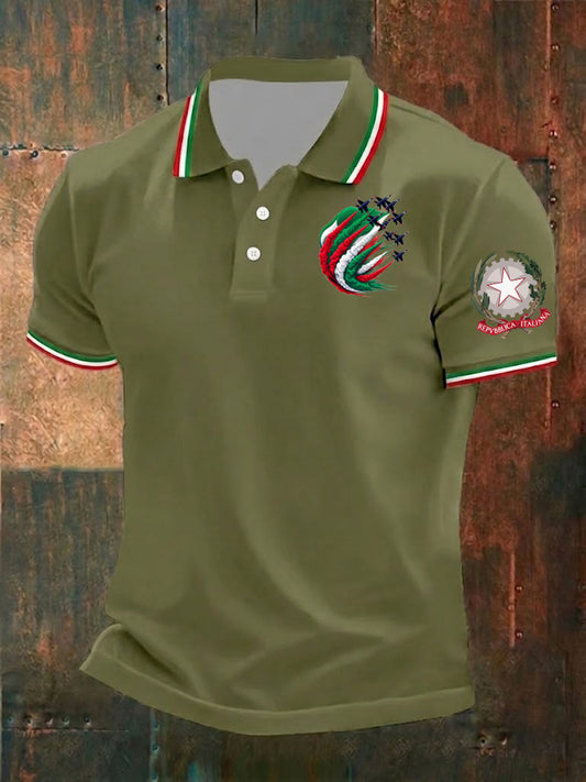 Camicia da uomo con stampa Festa della Repubblica Repubblica Italiana