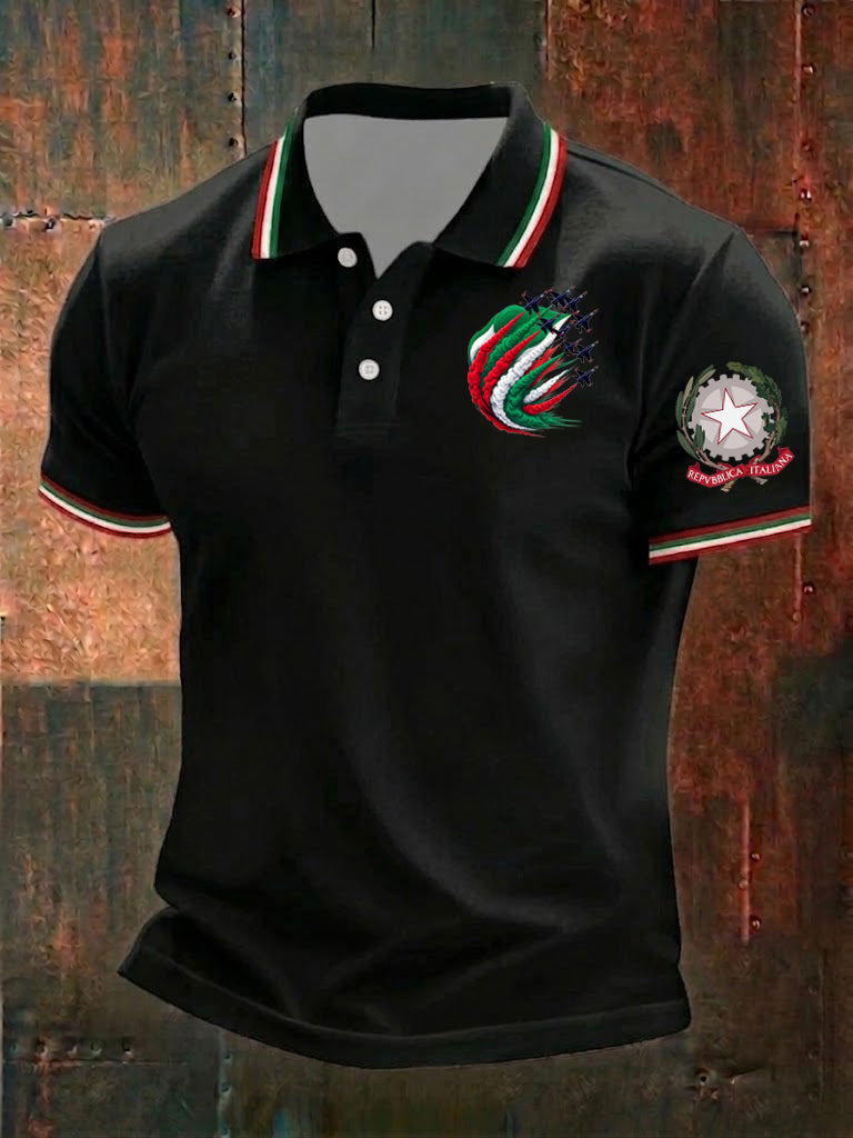 Camicia da uomo con stampa Festa della Repubblica Repubblica Italiana