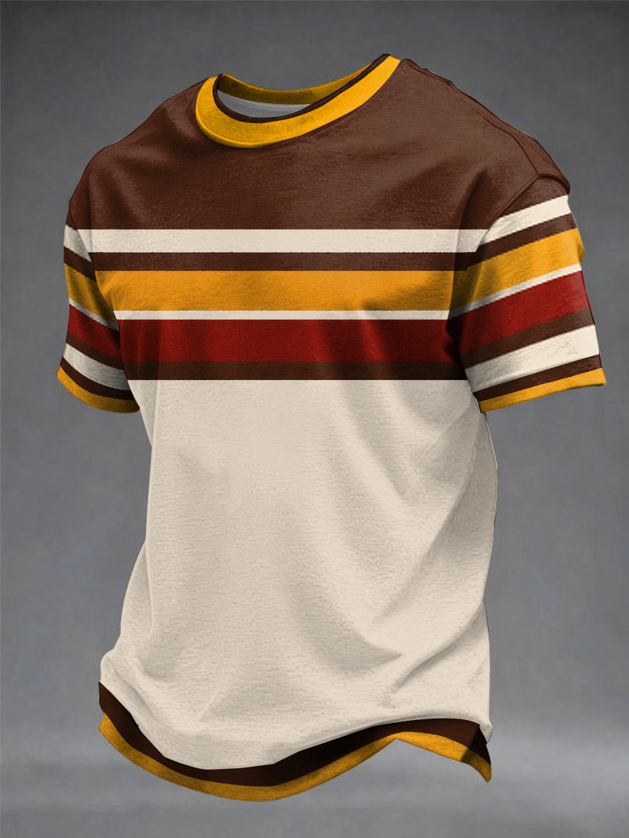 Men's Retro short sleeves t-shirt