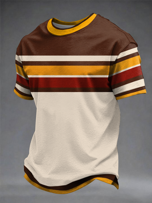 Men's Retro short sleeves t-shirt