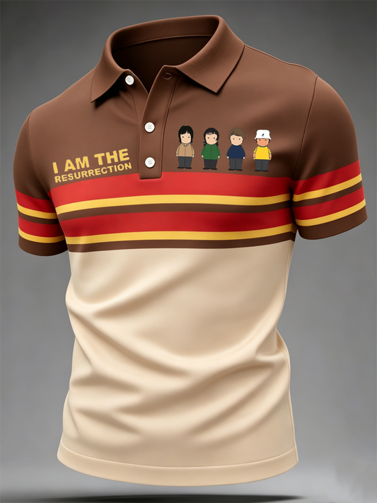 Men's Retro polo shirt