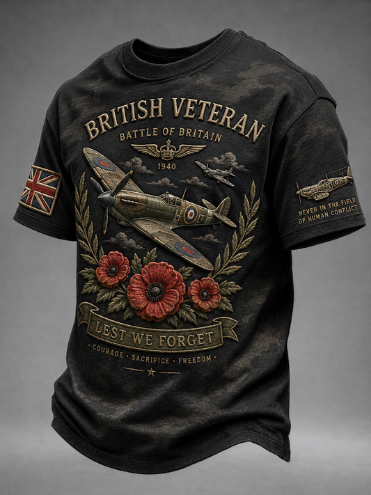 Men's Battle of Britain Commemoration Day short sleeves t-shirt