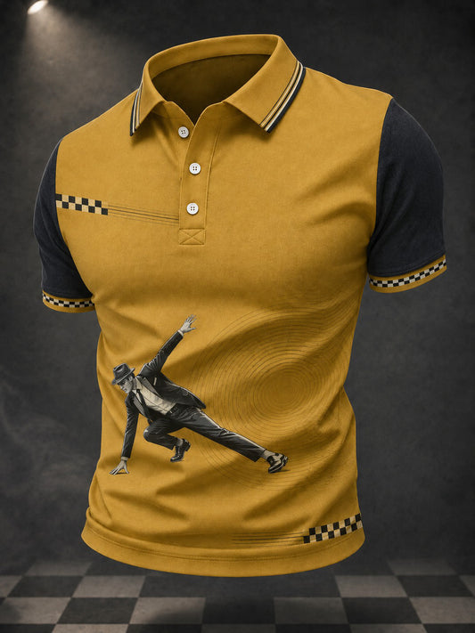 Men's Ska Revival Style Printed Shirt