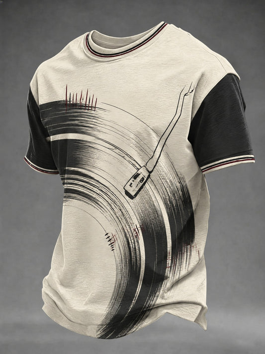 Men's Ska Revival Style Printed T-shirt